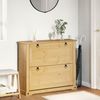 vidaXL Schuhschrank Corona 99x32x85 cm Massivholz Kiefer 4002785 Bild 3
