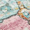 Carpetia Outdoorteppich In- und Outdoor, rund, Höhe: 5 mm, mit orientalischem Vintage-Ornamentmuster Bild 4