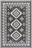 ELLE DECORATION 'Dynamic' Teppich, rechteckig, Höhe: 5 mm, Flachgewebe, In-& Outdoor, wendbar, Schwarz, 200 x 290 cm (Rechteckig) Bild 3