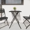 vidaXL Bistrotisch Anthrazit 55 x 55 x 72,5 cm 42002948 Bild 3