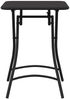 vidaXL Bistrotisch Anthrazit 55 x 55 x 72,5 cm 42002948 Bild 4