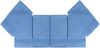 Waschhandtuch-Set (6-teilig), 'Rainbow ', Blau Bild 3