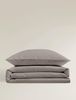BIERBAUM Bettwäsche Elegant uni, Mako-Satin, 2 teilig, Mako-Satin, 100 % Baumwolle, Uni, pflegeleicht Bild 3