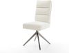 Drehstuhl Pela-Flex Bouclé Soft Beige Kreuzgestell breit Graphit 360° drehbar Wippfunktion Taschenfederkern Bild 1