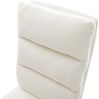 Drehstuhl Pela-Flex Bouclé Soft Beige Kreuzgestell breit Graphit 360° drehbar Wippfunktion Taschenfederkern Bild 4