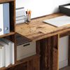 vidaXL Schreibtisch Altholz 131,5 x 50 x 106,5 cm Holzwerkstoff 869304 Bild 3