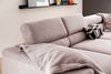 KAWOLA Sofa DELIA Ecksofa XL Cord rosa Recamiere rechts 74 x 219 x 312 cm Bild 2