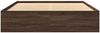 Doppelbett, Bettgestell Modernen ohne Matratze Braun Eiche 150x200 cm Holzwerkstoff d1905e Bild 5