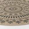 Livabliss Teppich ILA, rund, Höhe: 8 mm, Teppich In- /Outdoor Boho Jute-Optik, Balkon, Terrasse, Garten, Rund Bild 2