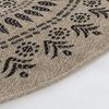 Livabliss Teppich ILA, rund, Höhe: 8 mm, Teppich In- /Outdoor Boho Jute-Optik, Balkon, Terrasse, Garten, Rund Bild 3