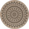 Livabliss Teppich ILA, rund, Höhe: 8 mm, Teppich In- /Outdoor Boho Jute-Optik, Balkon, Terrasse, Garten, Rund Bild 4