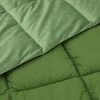 vidaXL Winterbettdecke Gepolstert Grün 240 x 260 cm Mikrofaser 42026132 Bild 5