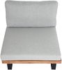 2er-Set Lounge-Sessel HWC-H54, Garten-Sessel, Spun Poly Akazie Holz FSC-zertifiziert Alu ~ hellbraun, Polster hellgrau Bild 5