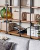 Aufbewahrungskorb beige 3er Set DARQAB Bild 3