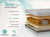 Taschenfederkernmatratze H3 – 7 Zonen Rollmatratze, abnehmbarer waschbarer Bezug, für Allergiker geeignet, Latex - 120 x 200 cm - TENE - APRI Bild 3