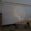 Star Trading 475-17 Weihnachtsdekoration ERDSPIESS-RING BARLUMI LED 80X0,06W Stahl schwarz L:40cm H:84cm IP44 Bild 3