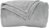vidaXL Überwurfdecke Grau 240 x 270 cm Fleece 42016772 Bild 4