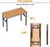 Klapptisch Büroarbeitsplatz 80x40cm Computertisch E1 PC Tisch Esstisch Bild 4