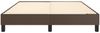 vidaXL Boxspringbettgestell Braun 140x200 cm Kunstleder 3120703 Bild 5