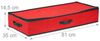 Relaxdays Rote Geschenkpapier Aufbewahrungsbox Bild 4