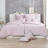 Vario Kissenbezug, Renforce, Baumwolle, Stone Washed rose, 40x80 cm Bild 3