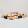 KESPER 58630 Serviertablett, mit Deckel, Bambus FSC, 36 x 28 x 7 cm Bild 5