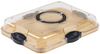 KESPER 58630 Serviertablett, mit Deckel, Bambus FSC, 36 x 28 x 7 cm Bild 2