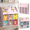 Kinderregal Luigi Rosa 107.2 x 114.2 cm ohne Faltboxen Vicco Bild 2