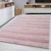 Kurzflor Teppich Pago rechteckig - 140x200 cm - Pink Bild 2