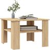 vidaXL Couchtisch Sonoma-Eiche 60x60x42 cm Holzwerkstoff 800210 Bild 3