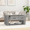 vidaXL Couchtisch Grau Sonoma 80x50x40 cm Holzwerkstoff 816534 Bild 3