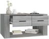 vidaXL Couchtisch Grau Sonoma 80x50x40 cm Holzwerkstoff 816534 Bild 5