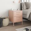 vidaXL Nachttisch Rosa 36x39x50,5 cm Stahl 842924 Bild 3