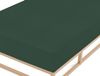 biberna Melange-Flanell Spannbetttuch 0841380 MELANGE UNI, dunkelgrün, 1x 90x190 cm - 100x200 cm Bild 2