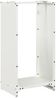 vidaXL Brennholzregal Weiß 40x30x80 cm Kaltgewalzter Stahl 864232 Bild 2