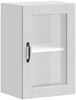 vidaXL Küchen-Hängeschrank mit Glastür Porto Betongrau 854011 Bild 2