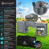 KESSER® Campingschrank, Campingküche mit Aluminiumgestell, inkl. Tragetasche , Kocherschrank für Camping , Campingmöbel , Outdoor Typ Big (Grau) Bild 2