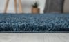 Hochflor Teppich SHAGGY dunkelblau rechteckig diverse Größen Bild 4