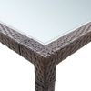 vidaXL Garten-Esstisch Braun 200x150x74 cm Poly Rattan 46128 Bild 3
