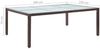 vidaXL Garten-Esstisch Braun 200x150x74 cm Poly Rattan 46128 Bild 5
