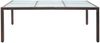 vidaXL Garten-Esstisch Braun 200x150x74 cm Poly Rattan 46128 Bild 2
