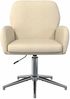 vidaXL Drehstühle 6 Stk. 54 x 58 x 90 cm Creme Stoff 3428317 Bild 3