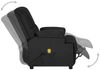 vidaXL Massagesessel Schwarz Mikrofasergewebe 340198 Bild 4