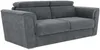 Vente-unique - RIZORA Sofa Stoff Grau - B 223 cm96 cm x H 93 cm x L 210 cm Bild 4
