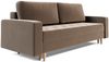 Sofa 3-Sitzer BELANO mit Schlaffunktion Cafe Latte Bild 3