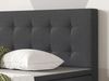 inter Boxspringbett K-01 Webstoff (Komplettbett Set, Bett 180x200 cm inkl. Kopfteil mit 7-Zonenmatratzen und Topper), H3, SOFORT LIEFERBAR Bild 4
