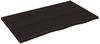 vidaXL Tischplatte Dunkelbraun 100x60x2 cm Massivholz Eiche Behandelt 3156431 Bild 2