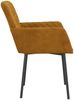 Esszimmerstühle 2 Stk. Braun Samt [344787] Bild 5