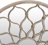 vidaXL Gartenspiegel Sand 60x3 cm Eisen Rund 318367 Bild 5