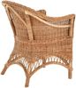 Krines Home Esszimmersessel Rattansessel Landhaus Flechtsessel Wintergarten Sessel Korbsessel, mit Armlehnen, Natur Rattan Bild 3